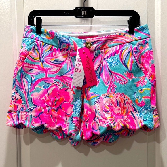 Lilly Pulitzer Pants - NWT Lilly Pulitzer buttercup knit shorts size 6